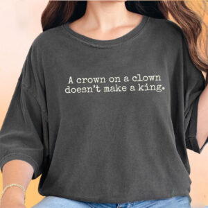 No Kings In America Anti Trump Protest Statement Comfort Colors Shirt