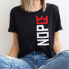 No Kings Protest Sign Vertical Funny Liberty Tee