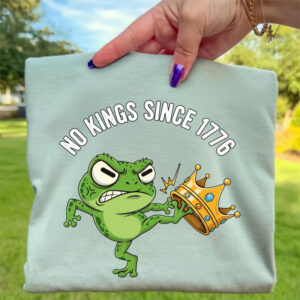 No Kings Since 1776 American Independence Comfort Colors Tee 2