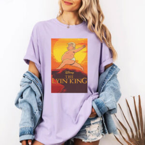 The Lying King Trump Meme Comfort Colors Tee 1