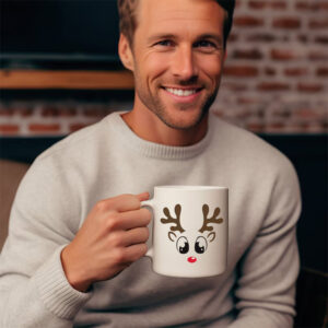 Custom Hot Chocolate Bundle Winter Scene Mug