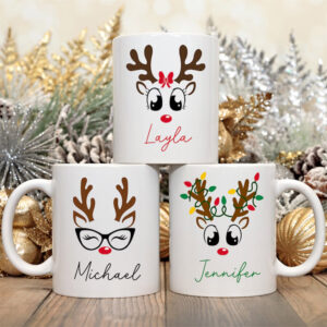 Custom Hot Chocolate Bundle Winter Scene Mug Custom Hot Chocolate Bundle Winter Scene Mug