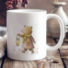 Cute Snowy Winter Bear Carrying Lantern Mug