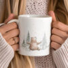 Cute Snowy Winter Bear, Let It Snow Mug