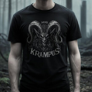 Merry Krampus Dark Academia Shirt