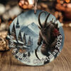 Personalized Krampus Christmas 2025 Ornament