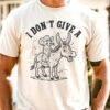 I Don’t Give A Rat And Donkey Shirt