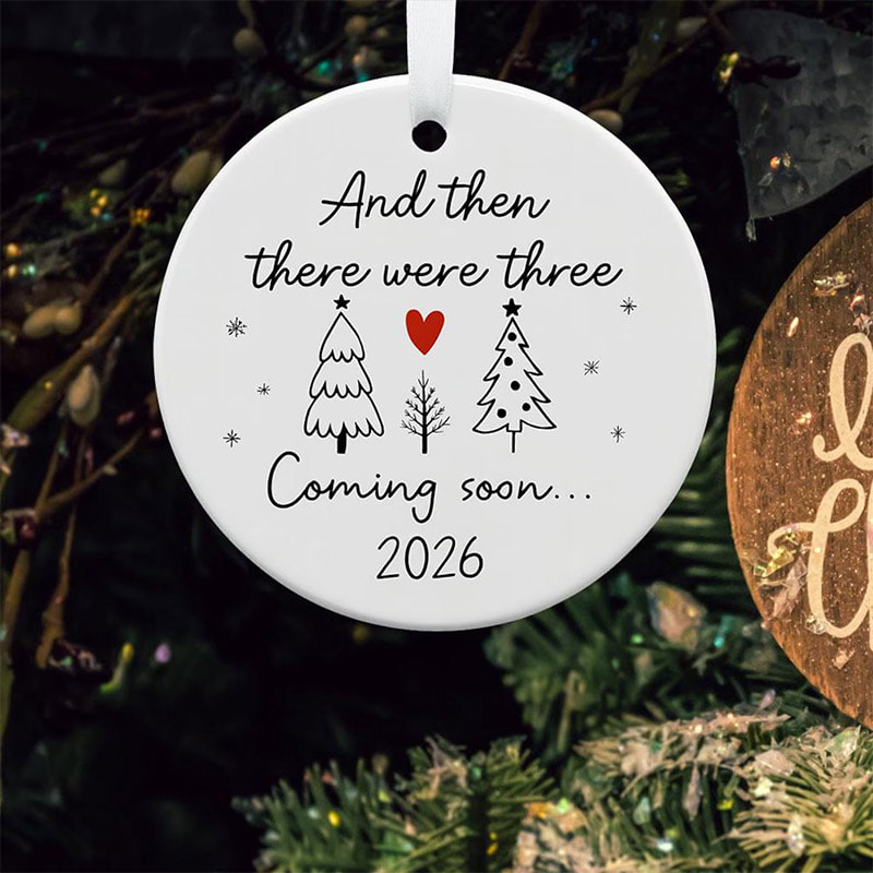 2026 Christmas Baby Announcement Ornament 2026 Christmas Baby Announcement Ornament