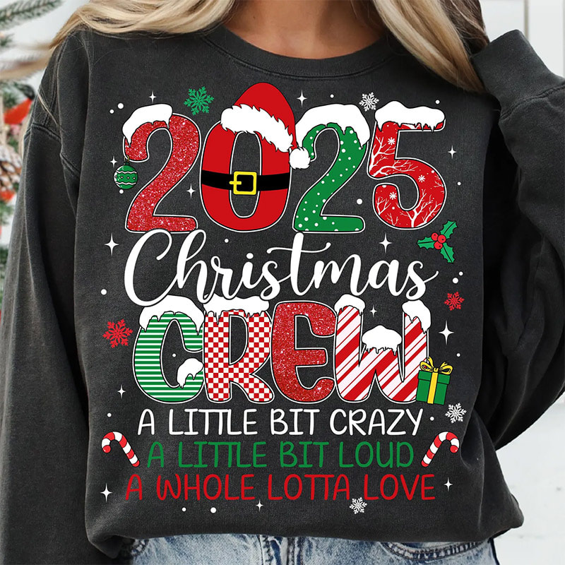 2025 Christmas Crew Cool Family Squad Comfort Colors Shirt 2025 Christmas Crew Cool Family Squad Comfort Colors Shirt