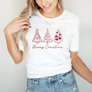 Cute Xmas Trees Merry Christmas Shirt Cute Xmas Trees Merry Christmas Shirt