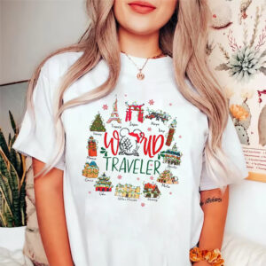 Disney World Traveler Christmas Trip Shirt Disney World Traveler Christmas Trip Shirt