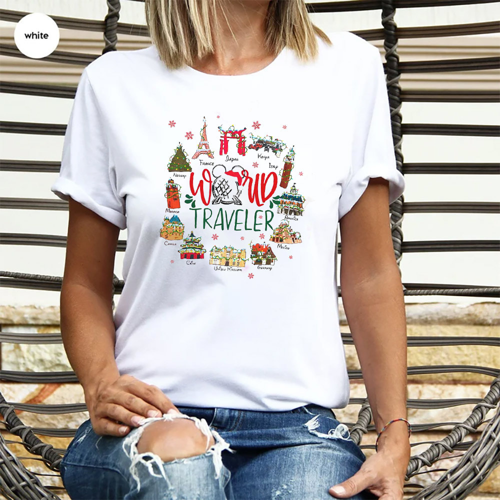 Disney World Traveler Christmas Trip Shirt Disney World Traveler Christmas Trip Shirt