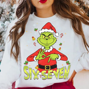 6 7 Meme Christmas Grinch Santa Humor Shirt 1 PersonalizedShirts.net