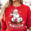 Funny Six Seven Meme Christmas Santa Says Shirt
