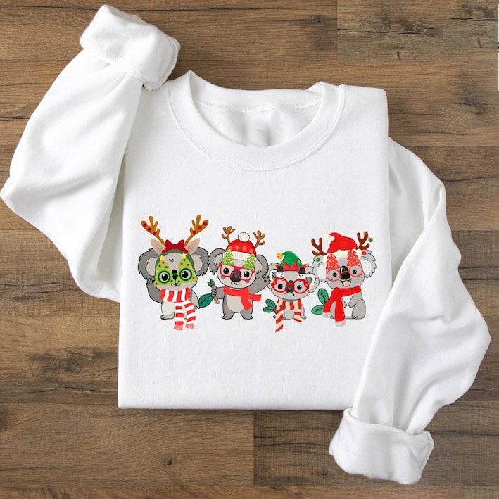 Christmas Koalas Funny Christmas Animals Shirt Christmas Koalas Funny Christmas Animals Shirt