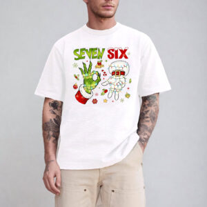 Seven Six Meme Hand Sign Christmas Funny Shirt 3 PersonalizedShirts.net