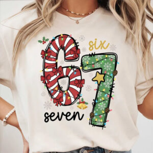 Six Seven Meme Xmas Decoration Comfort Colors Shirt Six Seven Meme Xmas Decoration Comfort Colors Shirt