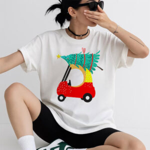Cute Christmas Red Car Shirt 1 PersonalizedShirts.net
