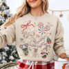 Disney Christmas Mickey Ear Comfort Color Shirt