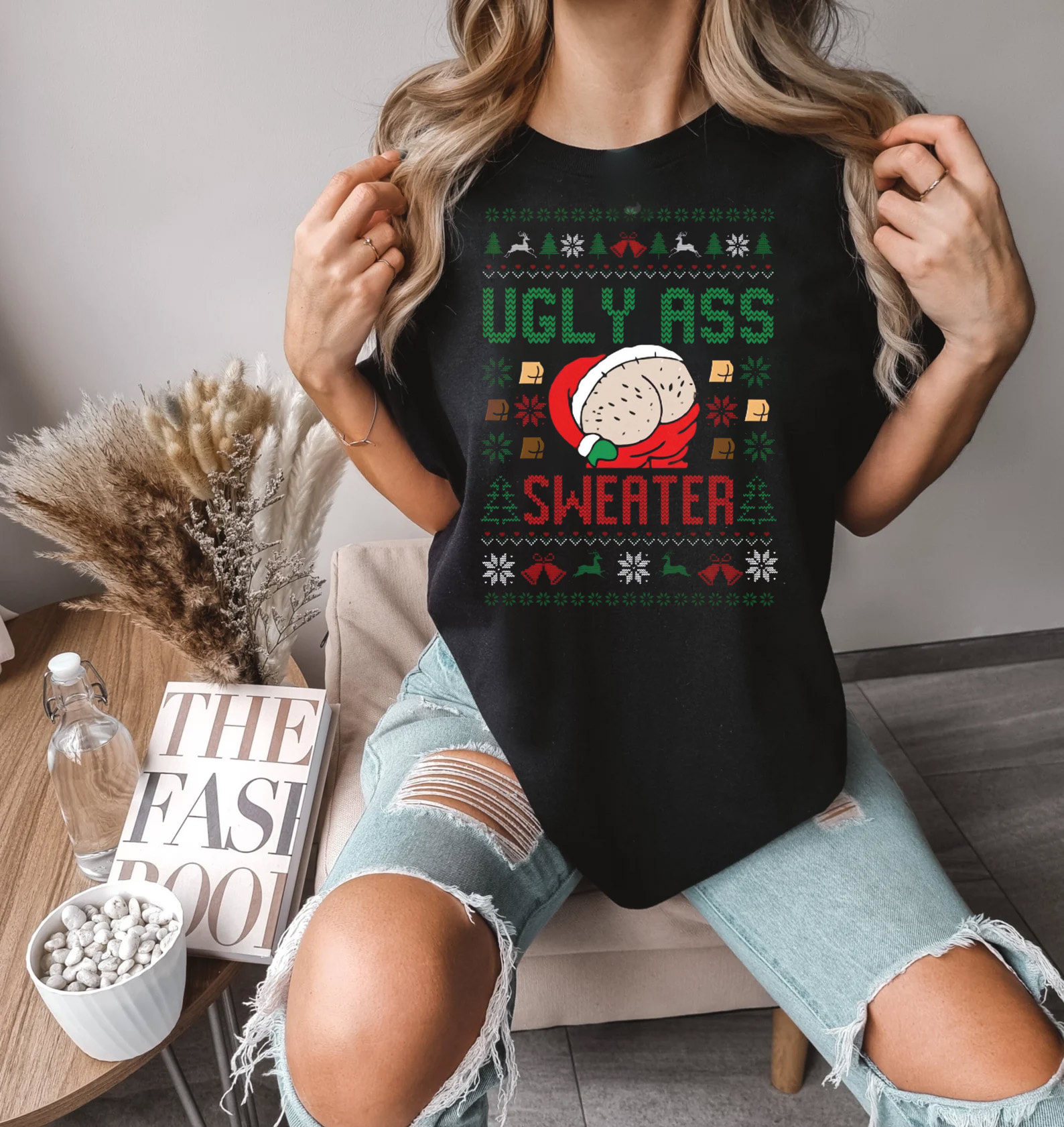 Funny Ass Xmas, Christmas Jolly Santa Shirt Funny Ass Xmas, Christmas Jolly Santa Shirt