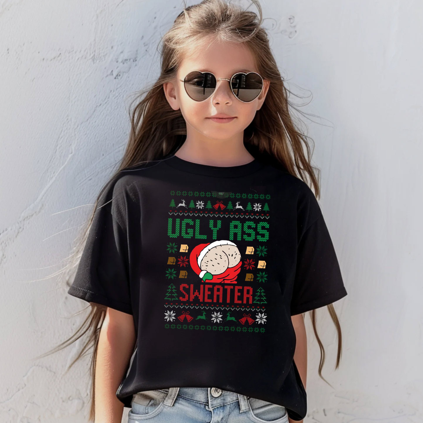 Funny Ass Xmas, Christmas Jolly Santa Shirt Funny Ass Xmas, Christmas Jolly Santa Shirt