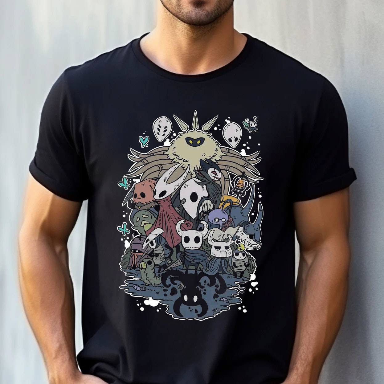 Hollow Knight Fanart Vintage Shirt Hollow Knight Fanart Vintage Shirt