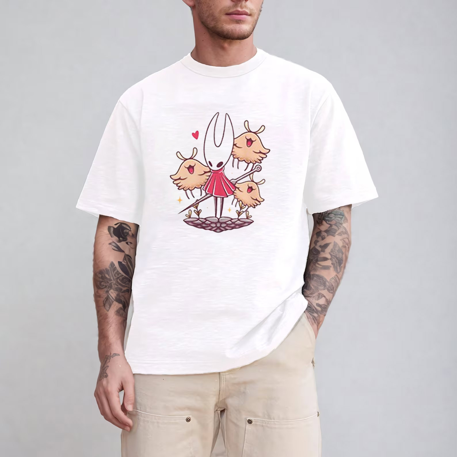 Hornet & Lost Fleas, Hollow Knight Silksong Shirt Hornet & Lost Fleas, Hollow Knight Silksong Shirt