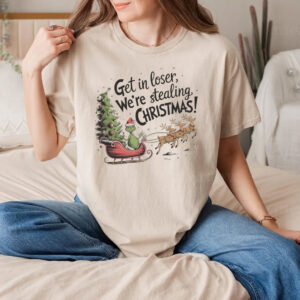 We’re Stealing Christmas Grumpy Grinch Comfort Colors Shirt We’re Stealing Christmas Grumpy Grinch Comfort Colors Shirt