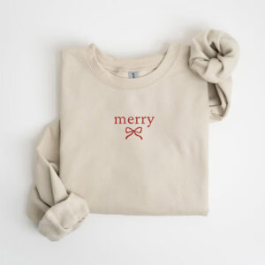 Merry Xmas Coquette Cute Tee 3 PersonalizedShirts.net