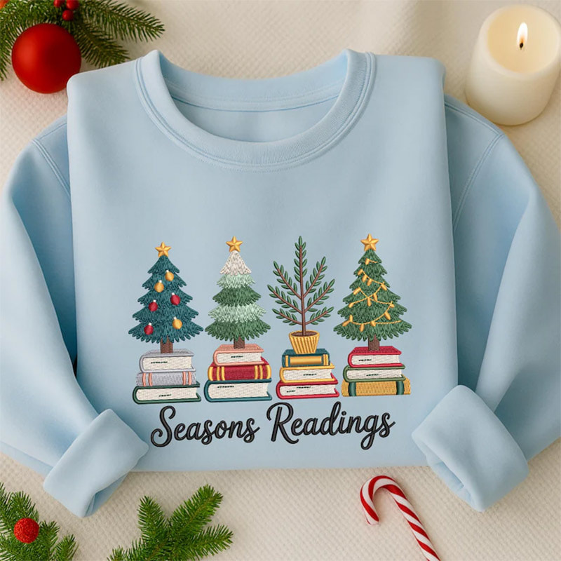 Seasons Readings Christmas Trees Gift Shirt Seasons Readings Christmas Trees Gift Shirt