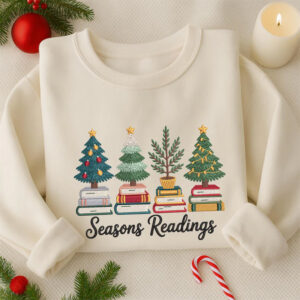 Seasons Readings Christmas Trees Gift Shirt 3 PersonalizedShirts.net