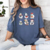 Snowman Book Lover Club Comfort Colors Shirt