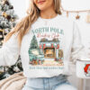 Vintage North Pole Readers Club Christmas Vibes Tee