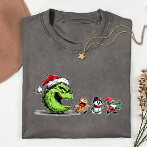 Funny Grinchmas Pacman Eating Santa Merry Grinchmas Comfort Colors Shirt Funny Grinchmas Pacman Eating Santa Merry Grinchmas Comfort Colors Shirt