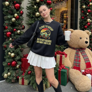 I Love To Wrap Both My Hands And Blow Funny Leaf Blower Shirt