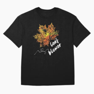 Spooktacular Fall Leaf Blower Sucking Leaf Blowers Cozy Shirt PersonalizedShirts.net