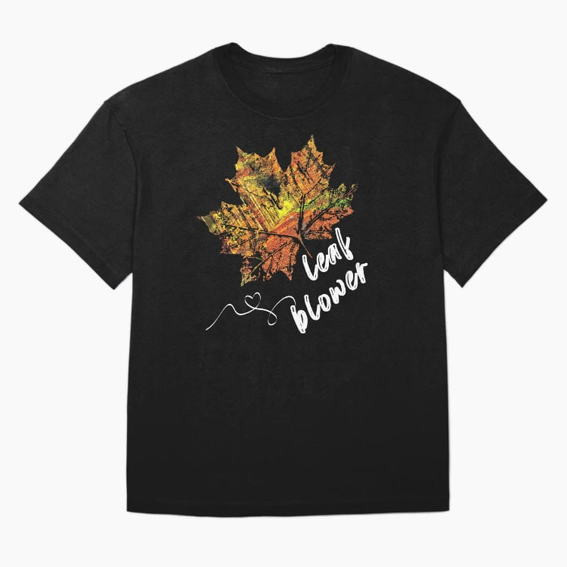 Spooktacular Fall Leaf Blower Sucking Leaf Blowers Cozy Shirt Spooktacular Fall Leaf Blower Sucking Leaf Blowers Cozy Shirt