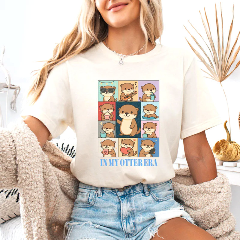 In My Otter Era Cute Otter T-shirt In My Otter Era Cute Otter T-shirt