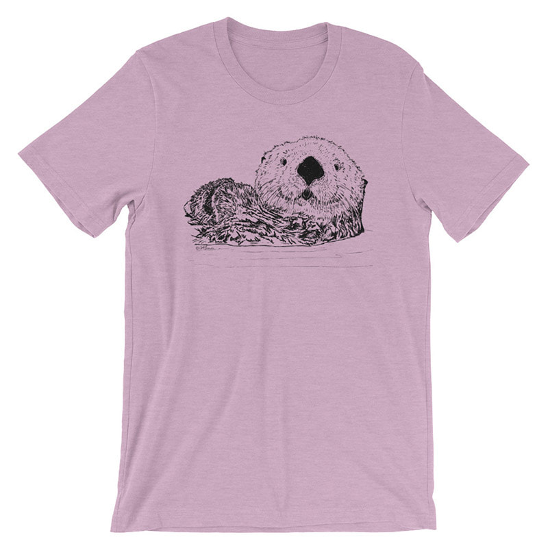 Pen And Ink Sea Otter Head Comfort Colors Shirt Pen And Ink Sea Otter Head Comfort Colors Shirt