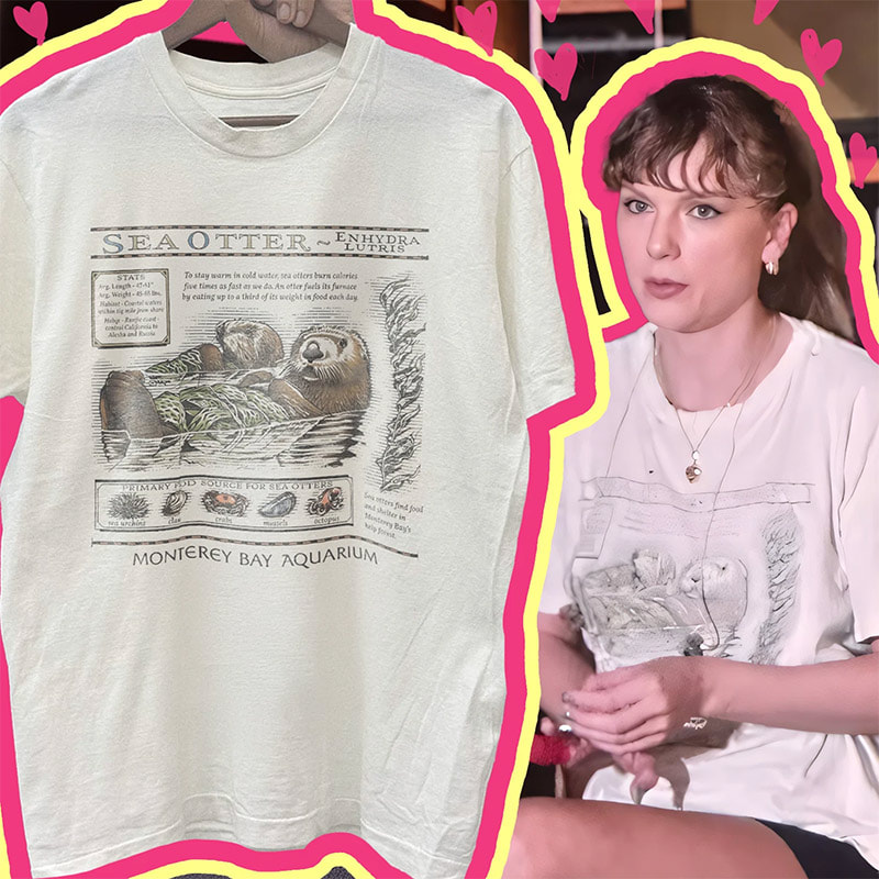 Sea Otters Monterey Bay Aquarium Shirt Sea Otters Monterey Bay Aquarium Shirt