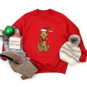 Whimsical Christmas Tree With Dog Max  Shirt