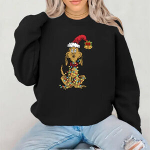 Whimsical Christmas Tree With Dog Max  Shirt