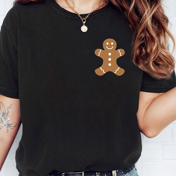 Christmas Gingerbread Cookies Comfort Colors Tee Christmas Gingerbread Cookies Comfort Colors Tee