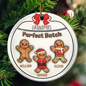 Custom Gingerbread Cookies Perfect Patch Christmas Ornament Custom Gingerbread Cookies Perfect Patch Christmas Ornament