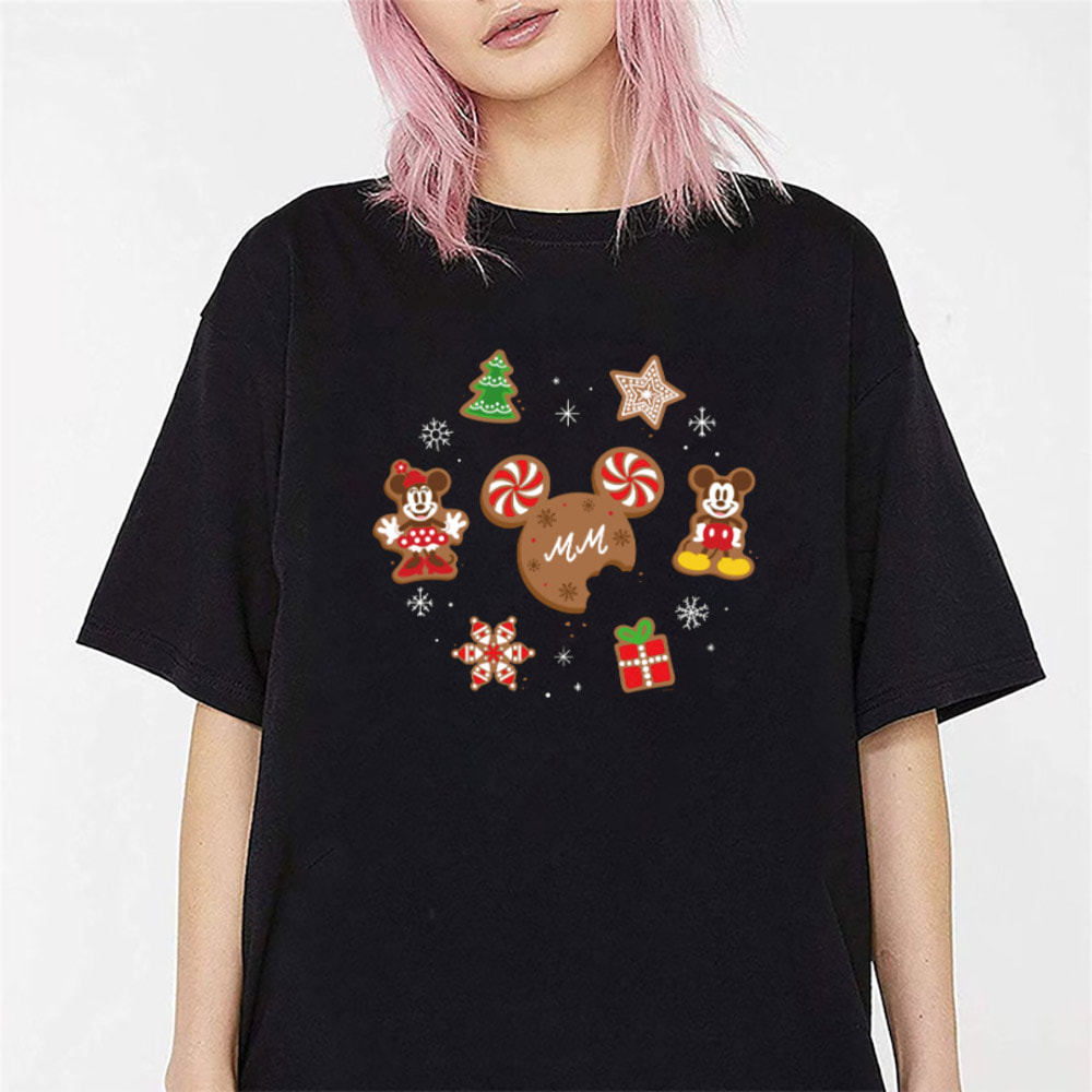 Disney Mickey And Minnie Gingerbread Christmas Shirt Disney Mickey And Minnie Gingerbread Christmas Shirt
