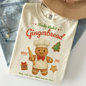 Freshly Baked Gingerbread Comfort Colors Tee Freshly Baked Gingerbread Comfort Colors Tee