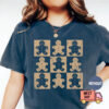 Gingerbread Christmas Cookie Comfort Colors Tee