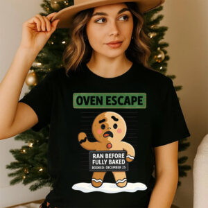 Gingerbread Inmate Funny Christmas Tee Gingerbread Inmate Funny Christmas Tee
