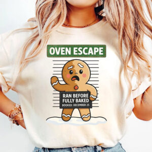 Gingerbread Inmate Funny Christmas Tee 3 PersonalizedShirts.net