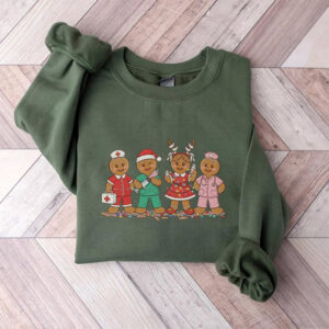 Gingerbread Nurse Christmas Cookie Shirt Gingerbread Nurse Christmas Cookie Shirt